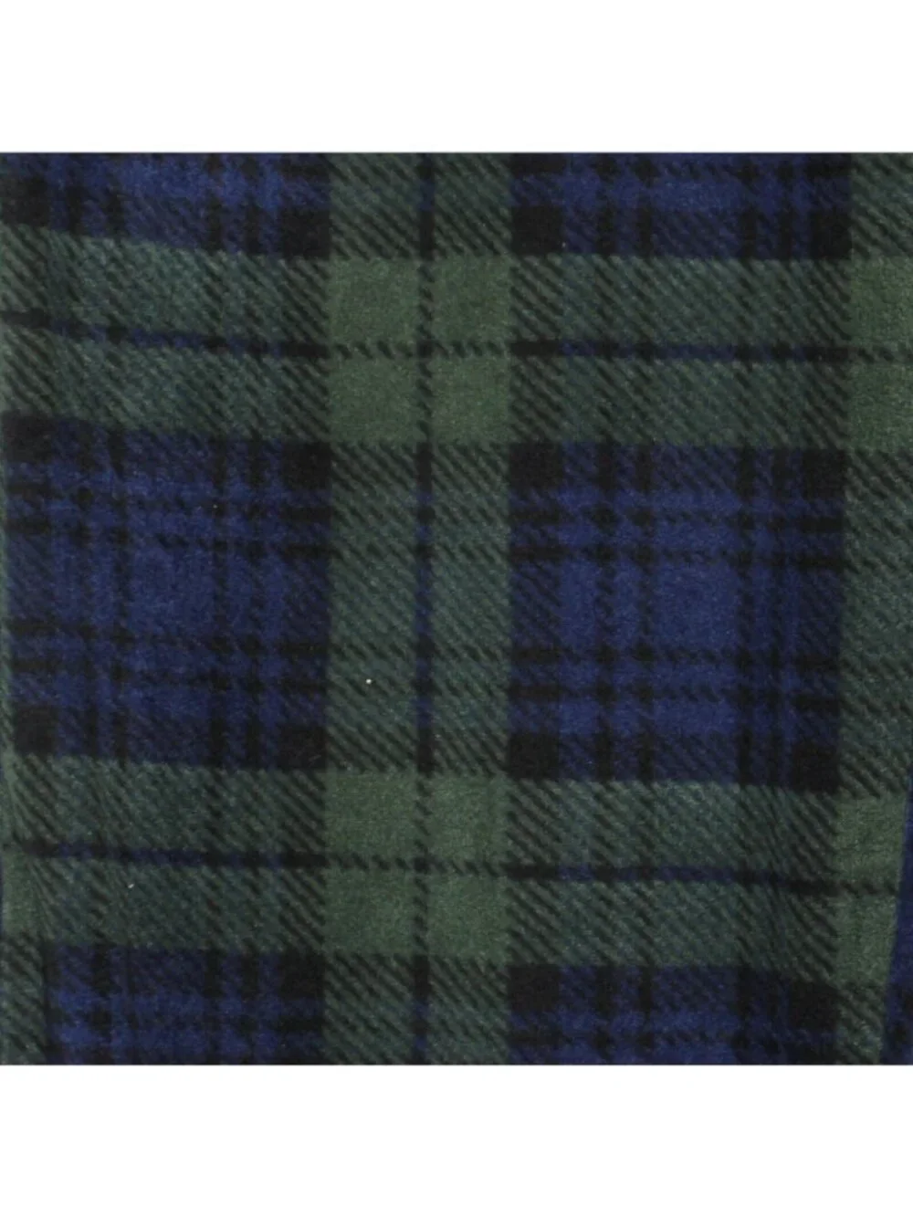 Fleece Pajama Pant Lounge Pant Dark Green Plaid Size Extra Large Men's